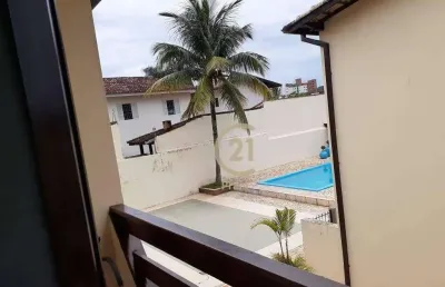 Casa com 2 dormitórios à venda, 103 m² por r$ 490.000 - prainha - caraguatatuba/sp