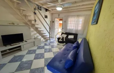 Casa com 2 dormitórios à venda, 45 m² por r$ 385.000,00 - prainha - caraguatatuba/sp