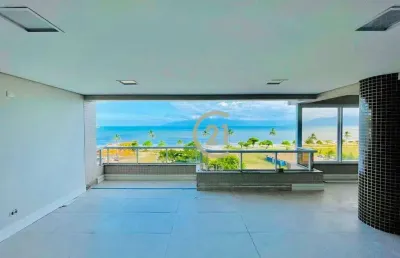 Apartamento com 4 dormitórios à venda, 275 m² por r$ 3.000.000,00 - centro - caraguatatuba/sp