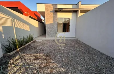 Casa com 2 dormitórios à venda, 68 m² por r$ 410.000 - pontal de santa marina - caraguatatuba/sp