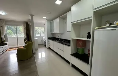 Apartamento de alto padrão  semi mobiliado com 2 vagas de garagem