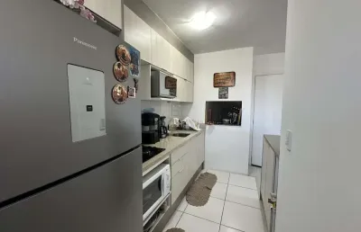 Apartamento semimobiliado com 56 m² privativos no bairro santa lúcia