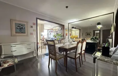 Apartamento semimobiliado 3 dormitórios sendo 1 suíte  e 2 vagas no rio branco