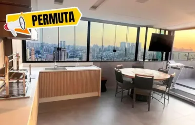 Cobertura para venda em são bernardo do campo, nova petrópolis, 3 dormitórios, 3 suítes, 5 banheiros, 4 vagas