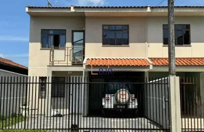 Casa em condomínio fechado com 3 quartos à venda na rua tomás de aquino, 20, aristocrata, são josé dos pinhais por r$ 595.000