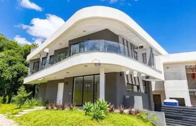 Casa em condomínio fechado com 3 quartos à venda na rua luiz tramontin, 1651, campo comprido, curitiba por r$ 2.590.000