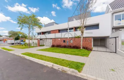 Sobrado à venda em santa felicidade - 3 quartos - com terraço - imóvel novo