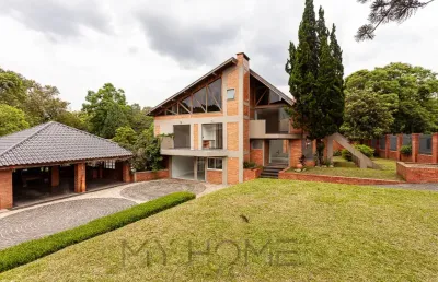 Estuda permuta por imóvel em piçarras frente mar  |  casa à venda - 4 quartos - 2 suítes - terreno com2.050m² - santa cândida.