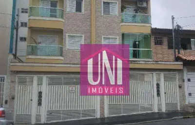 Cobertura com 2 dormitórios à venda, 100 m² por r$ 538.000 - parque das nações - santo andré/sp
