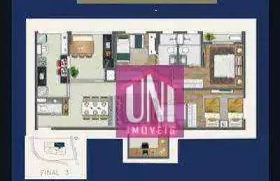 Apartamento com 3 dormitórios à venda, 102 m² por r$ 1.471.901 - alphaville - barueri/sp
