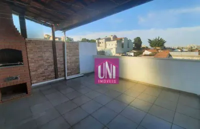Cobertura com 2 dormitórios à venda, 98 m² por r$ 330.000,00 - vila junqueira - santo andré/sp