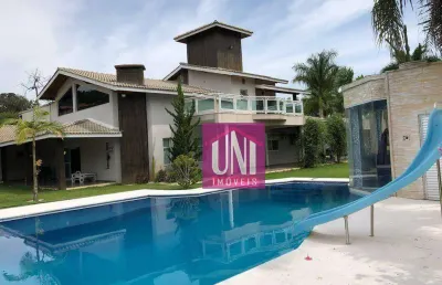 Casa com 6 dormitórios à venda, 550 m² por r$ 4.000.000,00 - rio abaixo - atibaia/sp