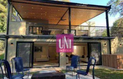 Casa com 5 dormitórios à venda, 405 m² por r$ 4.500.000 - tanque - atibaia/sp