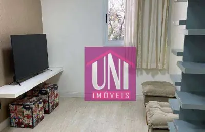 Studio com 1 dormitório à venda, 41 m² por r$ 285.000 - casa branca - santo andré/sp