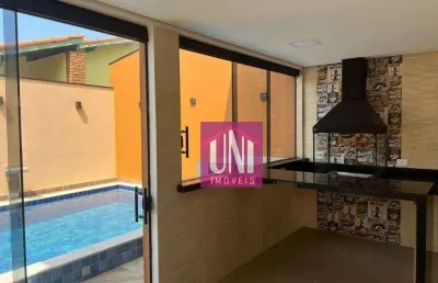 Sobrado com 3 dormitórios à venda, 126 m² por r$ 730.000 - jardim suarão - itanhaem/sp