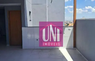 Cobertura com 2 dormitórios à venda, 100 m² por r$ 498.000,00 - parque oratório - santo andré/sp