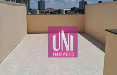 Cobertura com 2 dormitórios à venda, 120 m² por r$ 588.000 - vila valparaíso - santo andré/sp