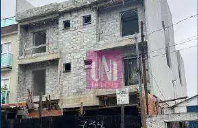 Cobertura com 2 dormitórios à venda, 104 m² por r$ 530.000,00 - parque novo oratório - santo andré/sp