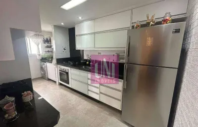Apartamento com 2 dormitórios à venda, 76 m² por r$ 515.000 - jardim santo antônio - santo andré/sp