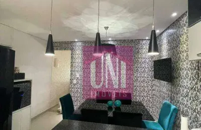 Sobrado com 3 dormitórios à venda, 130 m² por r$ 600.000 - jardim santo andré - santo andré/sp