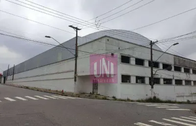 Galpão para alugar, 5607 m² por r$ 94.900/mês - jardim - santo andré/sp