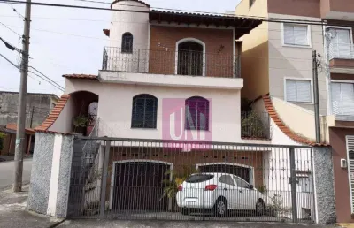 Sobrado com 3 dormitórios à venda, 325 m² por r$ 900.000,00 - vila camilópolis - santo andré/sp