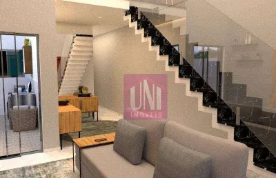 Casa com 2 dormitórios à venda, 90 m² por r$ 550.000,00 - parque oratório - santo andré/sp