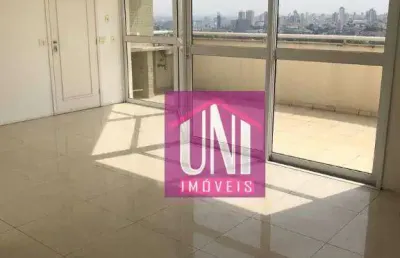 Cobertura com 4 dormitórios à venda, 213 m² por r$ 1.350.000,00 - casa branca - santo andré/sp