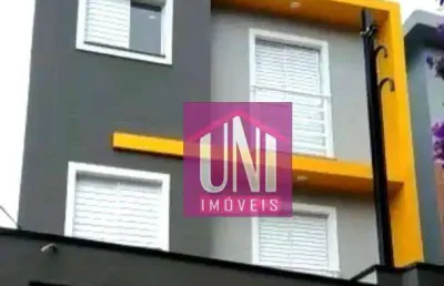 Cobertura com 2 dormitórios à venda, 100 m² por r$ 380.000,00 - jardim las vegas - santo andré/sp