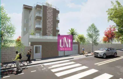 Apartamento garden com 2 dormitórios à venda, 60 m² por r$ 369.000 - jardim santo alberto - santo andré/sp