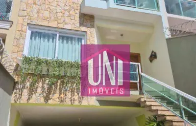 Sobrado com 3 dormitórios à venda, 346 m² por r$ 1.298.000,00 - parque das nações - santo andré/sp
