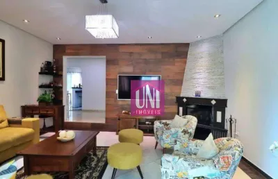 Sobrado com 4 dormitórios à venda, 438 m² por r$ 2.700.000,00 - jardim - santo andré/sp