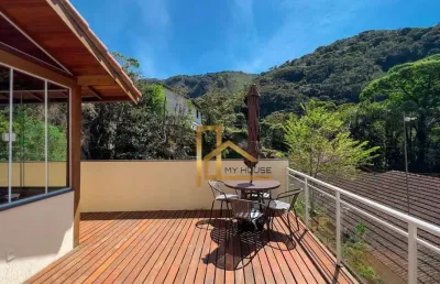 Casa em condomínio com 3 quartos sendo 1 suíte, na cascata dos amores em teresópolis-rj