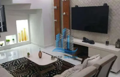 Sobrado com 4 dormitórios à venda, 300 m² por r$ 990.000,00 - utinga - santo andré/sp