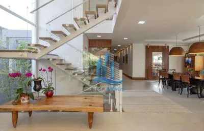 Sobrado com 4 dormitórios à venda, 550 m² por r$ 5.900.000,00 - jardim são caetano - são caetano do sul/sp