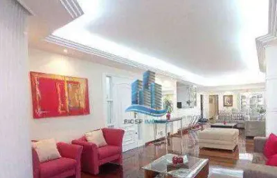 Apartamento com 4 dormitórios à venda, 273 m² por r$ 2.750.000,00 - jardim - santo andré/sp