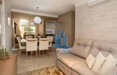 Apartamento com 3 dormitórios à venda, 100 m² por r$ 1.380.000,00 - barcelona - são caetano do sul/sp