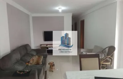 Apartamento com 3 dormitórios à venda, 120 m² por r$ 721.000 - jardim - santo andré/sp