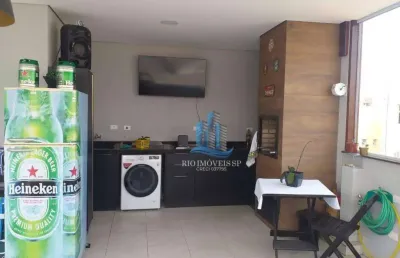 Cobertura com 3 dormitórios à venda, 146 m² por r$ 820.000,00 - osvaldo cruz - são caetano do sul/sp