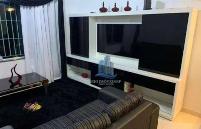 Sobrado com 3 dormitórios à venda, 172 m² por r$ 800.000,00 - santa maria - santo andré/sp