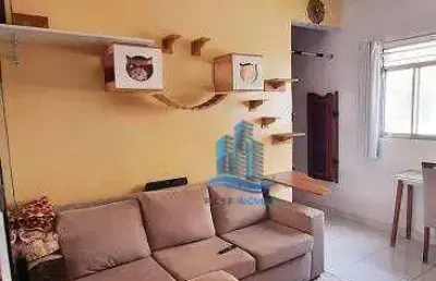 Cobertura com 2 dormitórios à venda, 73 m² por r$ 635.000,00 - nova gerty - são caetano do sul/sp