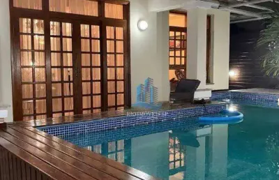 Sobrado com 3 dormitórios à venda, 315 m² por r$ 3.500.000 - jardim são caetano - são caetano do sul/sp
