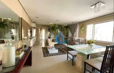 Cobertura com 3 dormitórios à venda, 129 m² por r$ 900.000,00 - santo antônio - são caetano do sul/sp