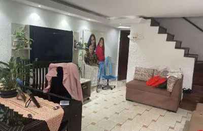 Sobrado com 3 dormitórios à venda, 182 m² por r$ 599.000,00 - olímpico - são caetano do sul/sp
