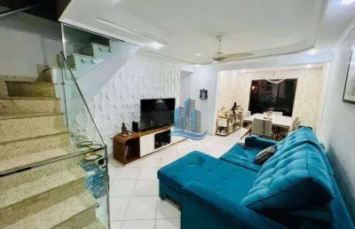 Cobertura com 3 dormitórios à venda, 143 m² por r$ 795.000,00 - santa maria - são caetano do sul/sp