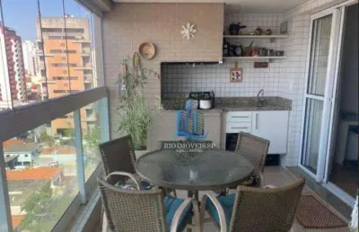 Apartamento com 3 dormitórios à venda, 123 m² por r$ 1.590.000,00 - santa paula - são caetano do sul/sp