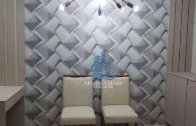 Apartamento com 2 dormitórios à venda, 40 m² por r$ 334.000,00 - santa maria - santo andré/sp