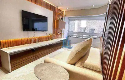 Apartamento com 3 dormitórios à venda, 110 m² por r$ 850.000,00 - vila valparaíso - santo andré/sp