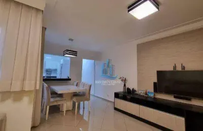 Apartamento com 3 dormitórios à venda, 83 m² por r$ 550.000,00 - campestre - santo andré/sp