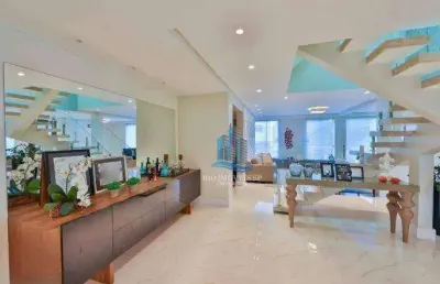 Sobrado com 5 dormitórios à venda, 502 m² por r$ 4.900.000,00 - jardim são caetano - são caetano do sul/sp